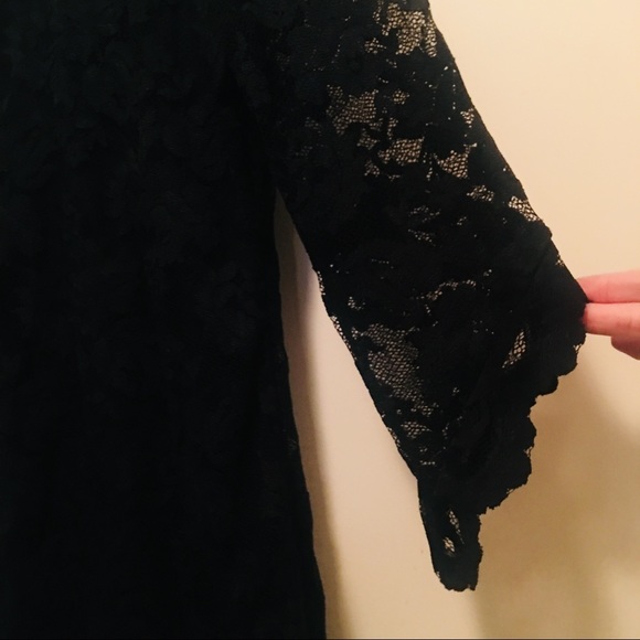 OLVI’S Night Out Lace Collection Black Mini Dress - Picture 4 of 8